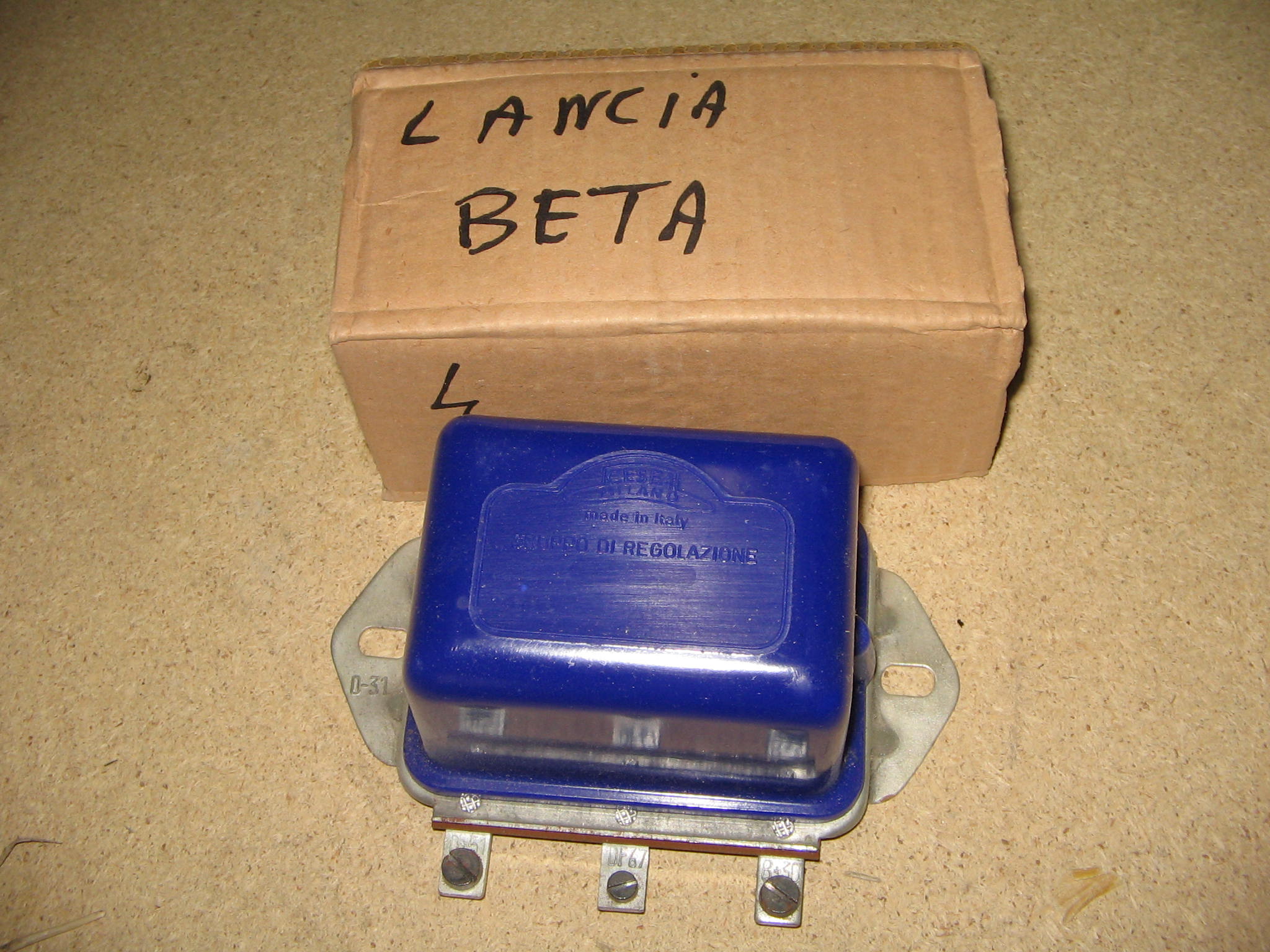 REGOLATORE LANCIA BETA N.303
